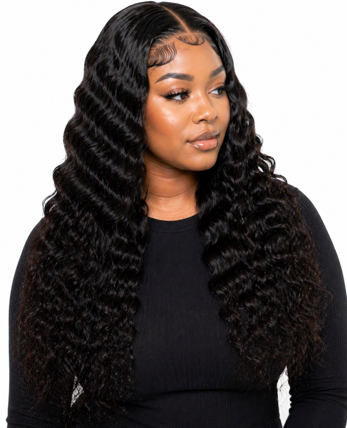 Wavy HD Closure Wig Unit